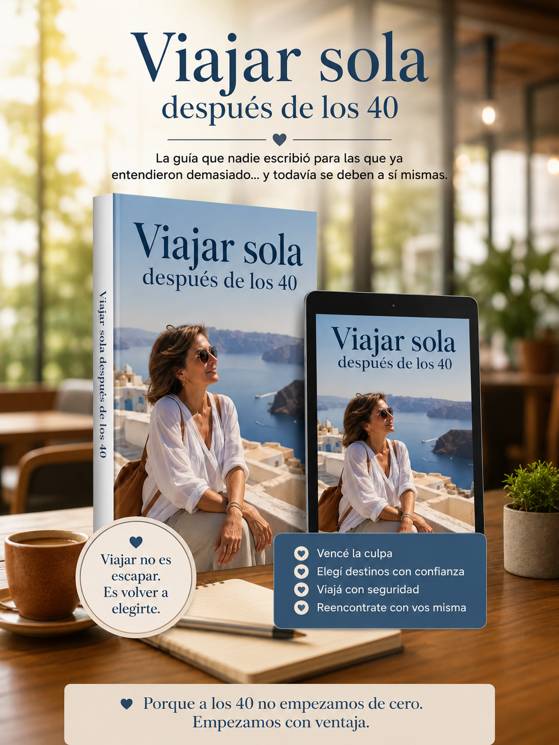 Viajar Sola después de los 40